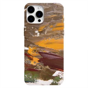 Akrilik Boya Tasarımlı Art Telefon Kılıfı