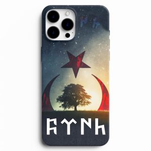Ay Yıldız Gece Temalı Özel Telefon Kılıfı