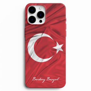 Bayrak Baskılı Cep Telefonu Kılıfı