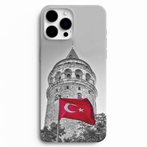 Bayrak Ve Galata Kulesi Telefon Kılıfı