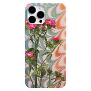 Çiçek Tasarımlı Psychedelic Telefon Kılıfı