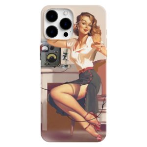 Vintage Amatör Radyo Pinup Girl Telefon Kılıfı