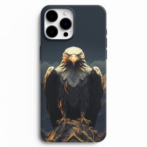Kartal Resimli Vektör Telefon Kılıfı