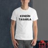 kendin tasarla erkek tisort