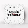 kare saat kendin tasarla