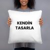 kendin tasarla yastik