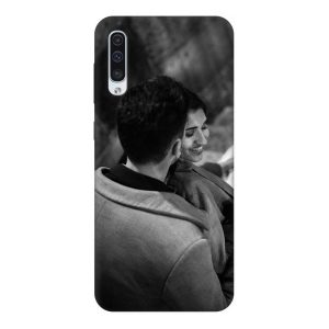 Samsung A30S Resimli Telefon Kılıfı - Siyah Beyaz