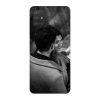 samsung a71 resimli telefon kilifi siyah beyaz