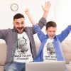 yavru aslan baba aslan ikili tisort baski siparisi kapida odeme bukapaksana.com