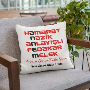 Anneler Gününe Özel Hediyelik Yastık