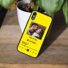 sarki kodu tasarimli telefon kilifi. Sevgililere ozel hediyelik sarki kodu ve fotografli telefon kilifi baski