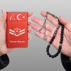 uzman cavusa hediye tesbih ve sigara kutusu. meslek hediyesi sigara tabakasi ve siyah tespih