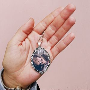 Annelere Özel Fotoğraf Baskılı Kolye