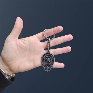 Polise Özel Hediye Logo Anahtarlık