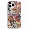 50’s Rock’n Roll Baskili Telefon kilifi