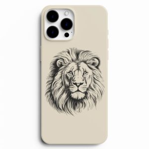 Aslan Resim Baskılı Telefon Kılıfı