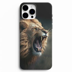Aslan Resim Baskılı Telefon Kılıfı