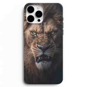 Aslan Resim Baskılı Telefon Kılıfı