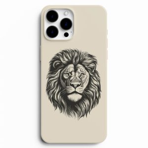 Aslan Resim Baskılı Telefon Kılıfı