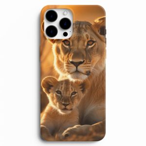 Aslan Resim Baskılı Telefon Kılıfı