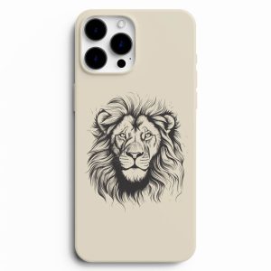Aslan Resim Baskılı Telefon Kılıfı