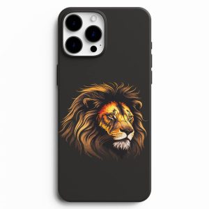 Aslan Resim Baskılı Telefon Kılıfı