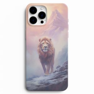 Aslan Resim Baskılı Telefon Kılıfı