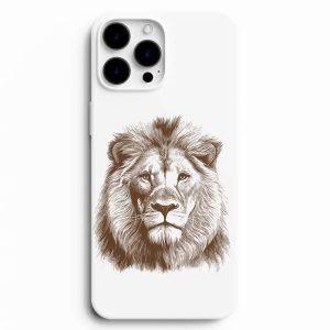 Aslan Resim Baskılı Telefon Kılıfı