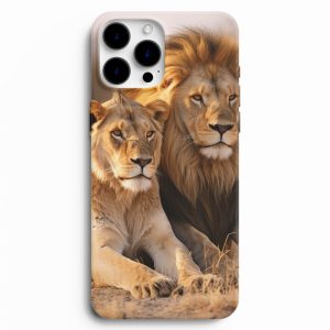 Aslan Resim Baskılı Telefon Kılıfı