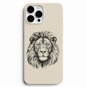 Aslan Resim Baskılı Telefon Kılıfı