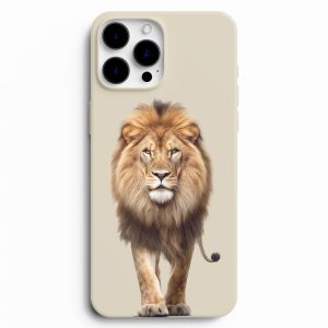 Aslan Resim Baskılı Telefon Kılıfı