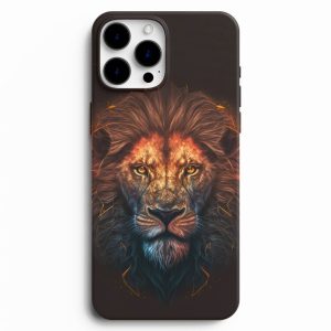 Aslan Resim Baskılı Telefon Kılıfı