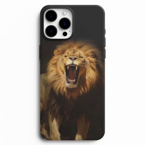 Aslan Resim Baskılı Telefon Kılıfı