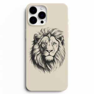 Aslan Resim Baskılı Telefon Kılıfı