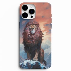 Aslan Resim Baskılı Telefon Kılıfı