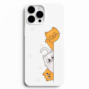 Kedi Resim Baskılı Telefon Kılıfı
