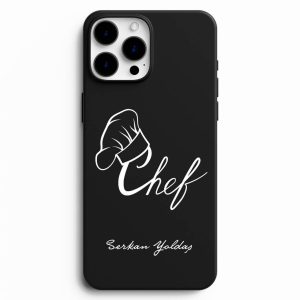 Chef Tasarımlı İsme Özel Telefon Kılıfı