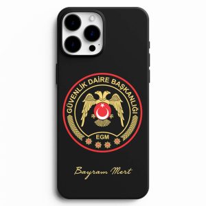 Güvenlik Daire Başkanlığı Logosu İsme Özel Telefon Kılıfı