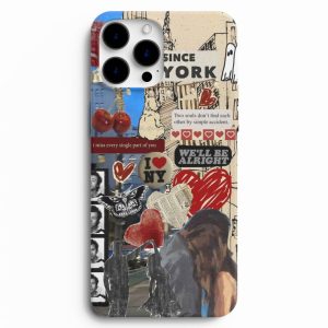I Love NY Baskılı Telefon Kılıfı