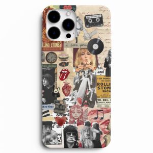 I Love You Baskılı Retro Tasarım Telefon Kılıfı