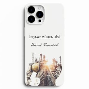 İnşaat Mühendisi Tasarımlı İsme Özel Telefon Kılıfı