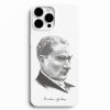 isme ozel ataturk resimli ozel cep telefonu kilifi