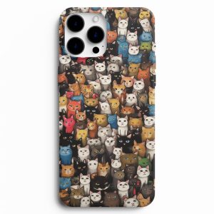 Kedi Tasarımlı Telefon Kılıfı