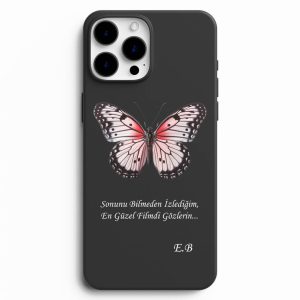 Kelebek Tasarımlı Telefon Kılıfı
