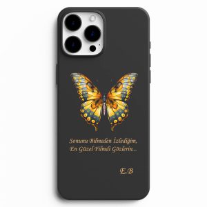 Kelebek Tasarımlı Telefon Kılıfı