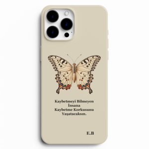 Kelebek Tasarımlı Telefon Kılıfı
