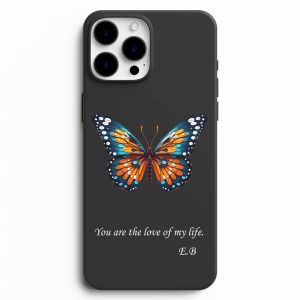 Kelebek Tasarımlı Telefon Kılıfı