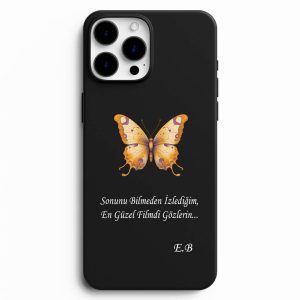 Kelebek Tasarımlı Telefon Kılıfı