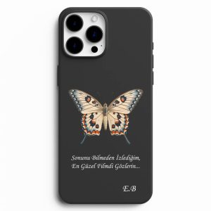 Kelebek Tasarımlı Telefon Kılıfı