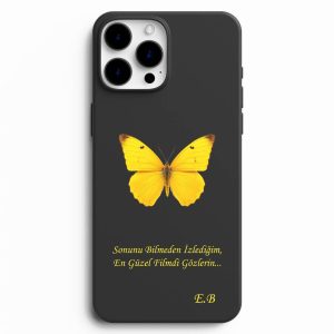 Kelebek Tasarımlı Telefon Kılıfı